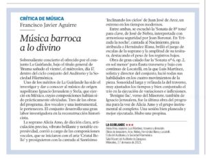 Crítica Auditorio 2021