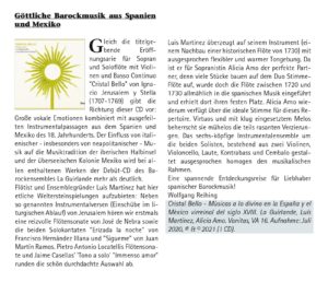 Crítica Toccata Cristal Bello